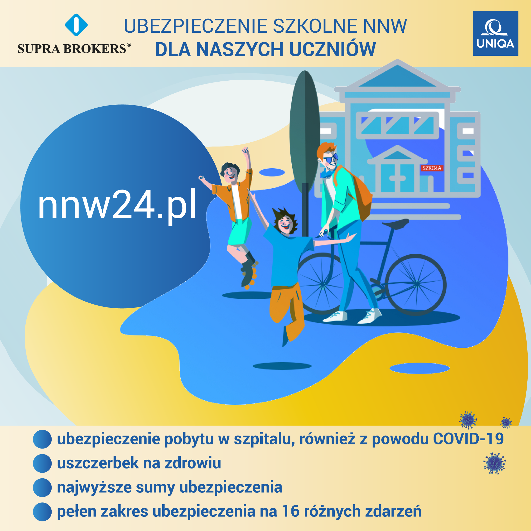 Ubezpieczenie - informacja dla rodziców